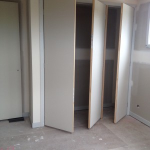 Doors prior to Painting in Melbourne McKinnon