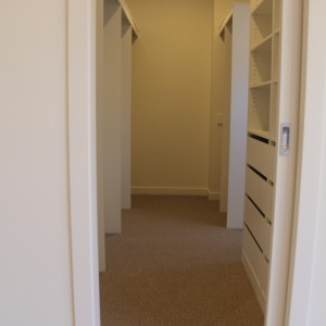 Interior Painting Walk-in Robe in Kew