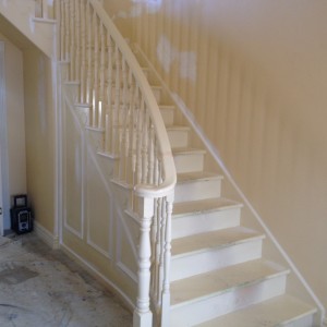 Preparation of Staircase in Melbourne Kew