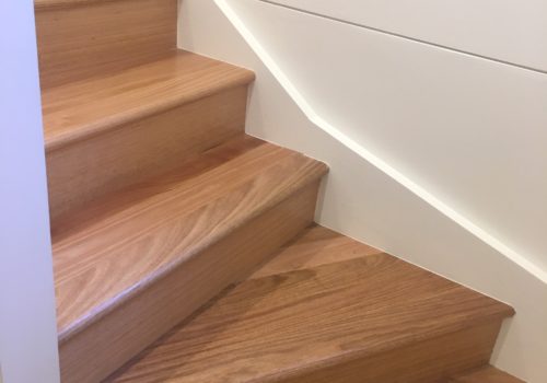 Timber Varnish Stairs