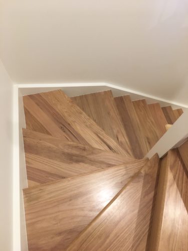 Timber Varnish Stairs