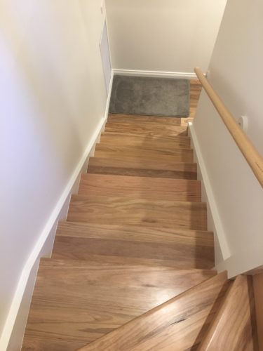 Timber Varnish Stairs