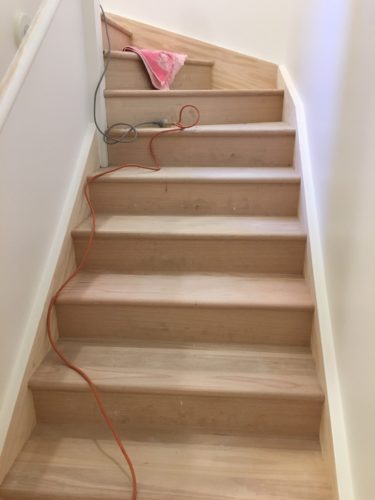 Timber Varnish Stairs