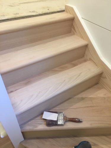 Timber Varnish Stairs